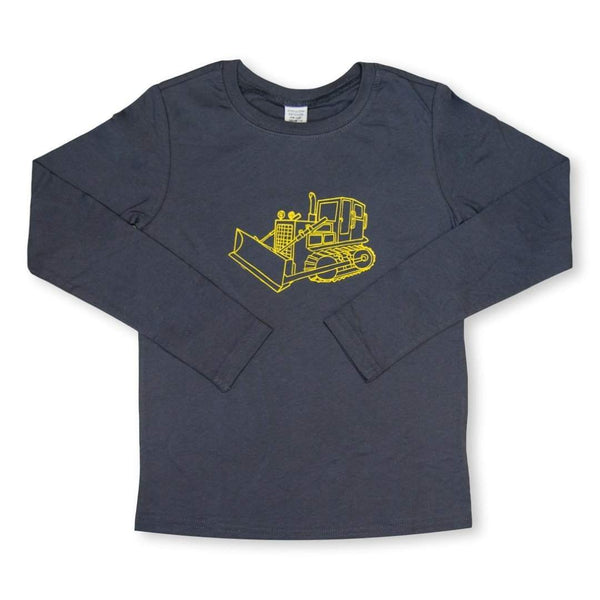 Bulldozer Long Sleeve Tee Kavio-Honey Bee Tees-