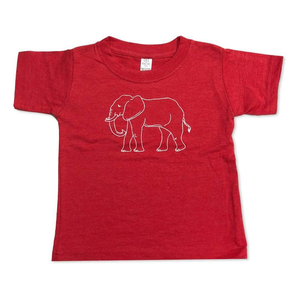 Elephant Short Sleeve Tee-Honey Bee Tees-Comfort Colors