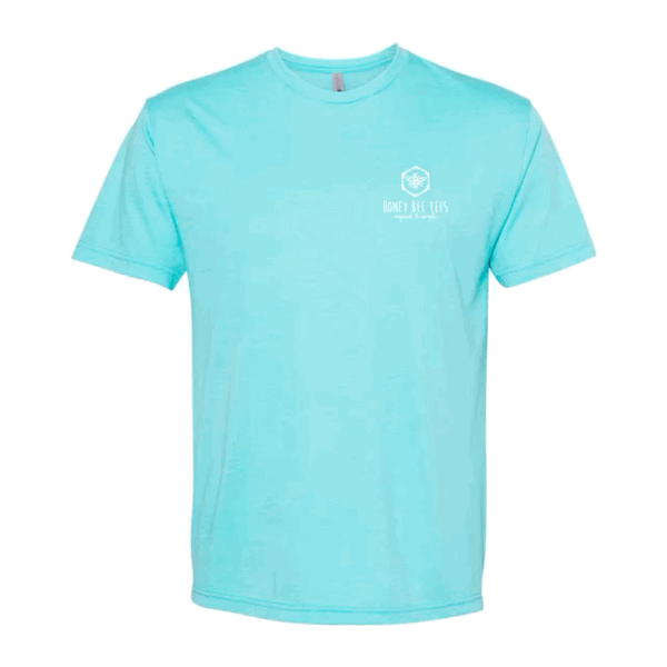 Rainbow Circle Short Sleeve Tee-Honey Bee Tees-Comfort Colors