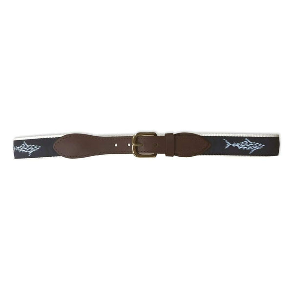 Sharks and Minnows Leather Belt-Honey Bee Tees-