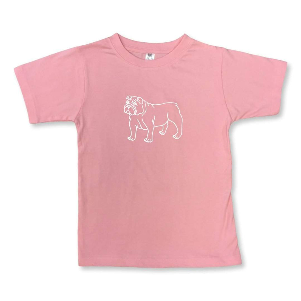 Bulldog Short Sleeve Tee-Honey Bee Tees-Comfort Colors
