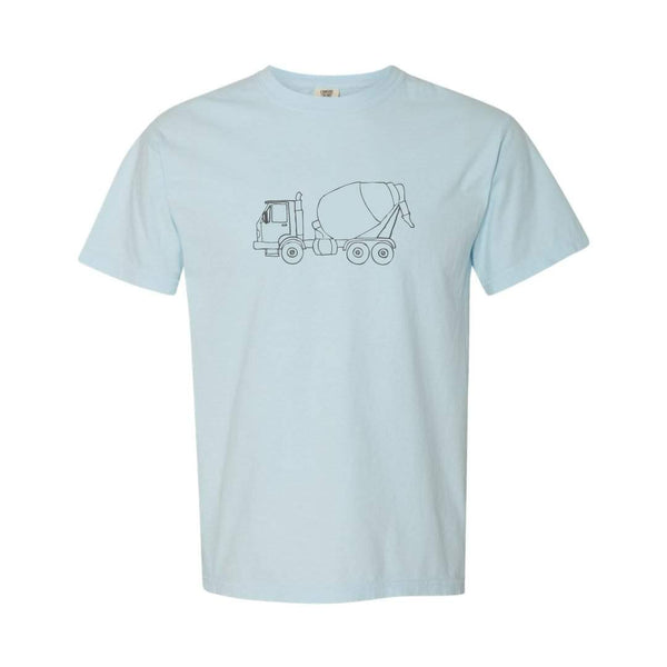 Cement Mixer Short Sleeve Tee-Honey Bee Tees-Comfort Colors