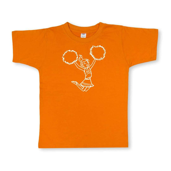 Cheerleader Short Sleeve Tee-Honey Bee Tees-Monag