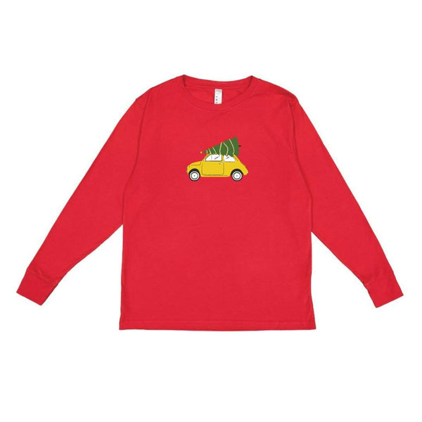 Christmas Bug Long Sleeve Tee-Honey Bee Tees-