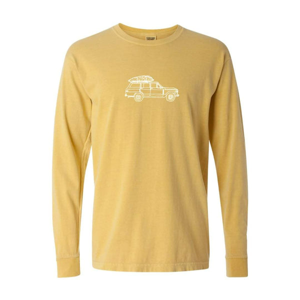 Oh Christmas Tree Long Sleeve Tee-Honey Bee Tees-Comfort Colors