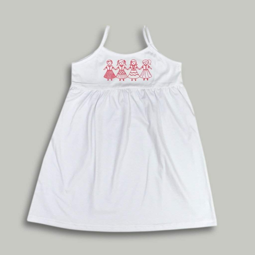 Paperdolls Sleeveless Dress-Honey Bee Tees-