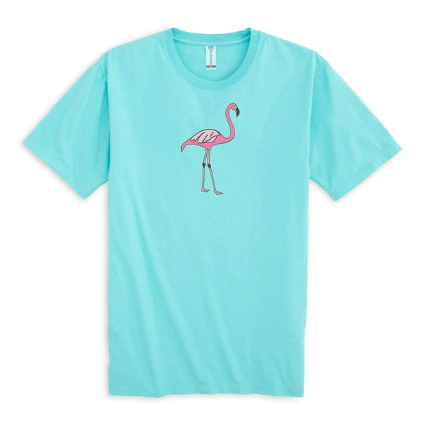 Flamingo Short Sleeve Tee-Honey Bee Tees-Comfort Colors