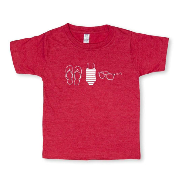 Fun in the Sun Short Sleeve Tee-Honey Bee Tees-Comfort Colors