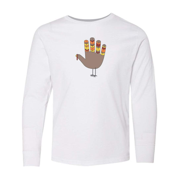 Give Thanks Long Sleeve Tee-Honey Bee Tees-