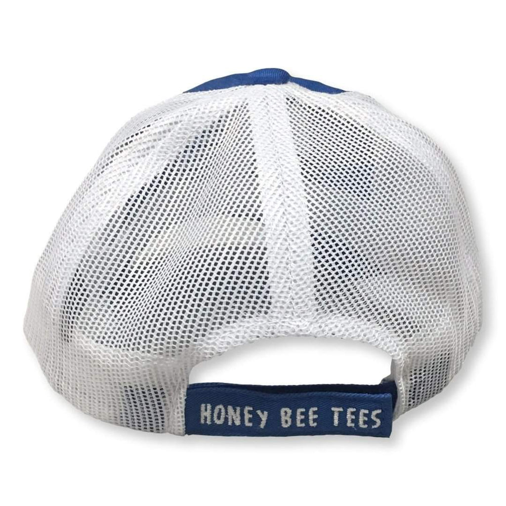 Flag Children's Trucker Hat-Honey Bee Tees-