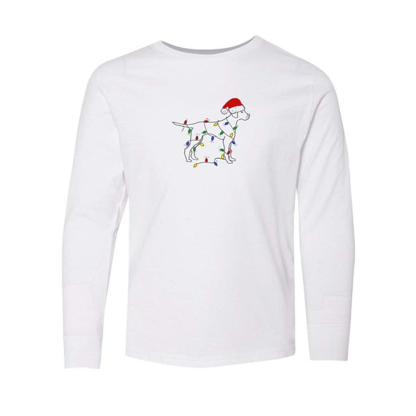 Jingle Dog Long Sleeve Tee-Honey Bee Tees-