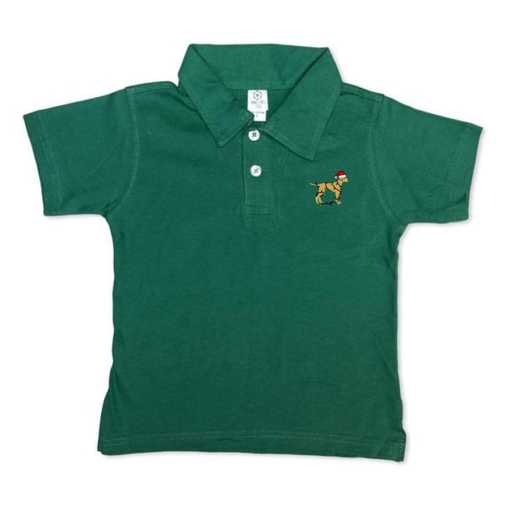 Jingle Dog Polo Tee-Honey Bee Tees-