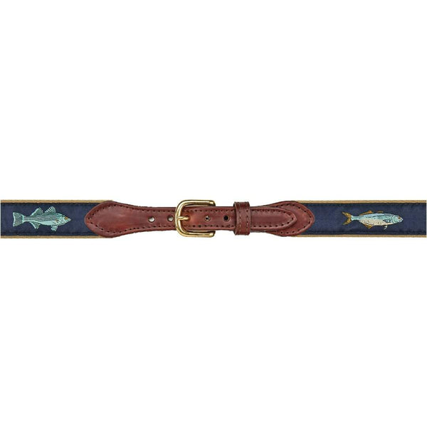 Freshwater Fish Leather Belt-Honey Bee Tees-