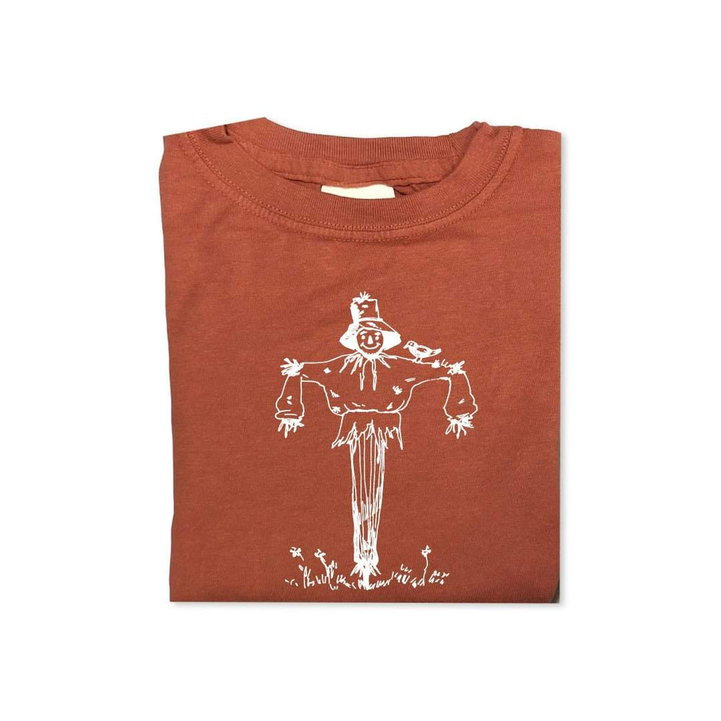 Scarecrow Short Sleeve Tee-Honey Bee Tees-Comfort Colors