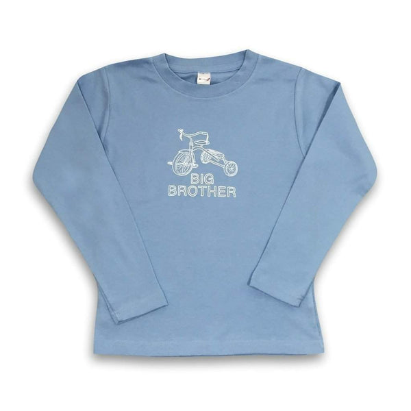 Big Brother Tricycle Long Sleeve Tee-Honey Bee Tees-Monag