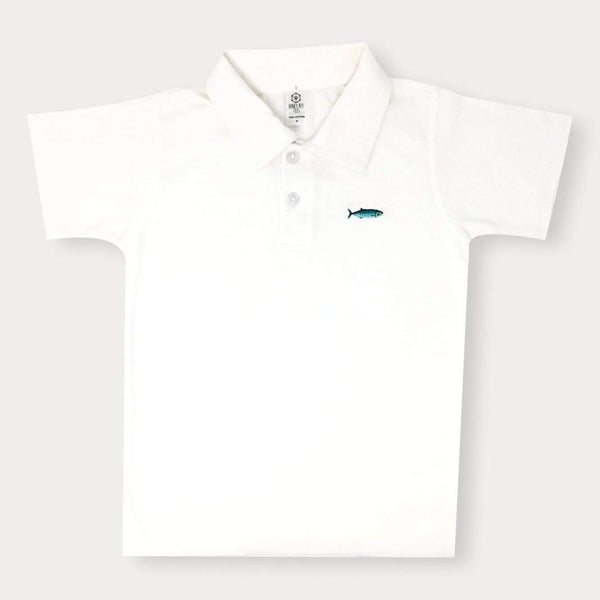 Glass Minnow Polo Tee-Honey Bee Tees-Monag