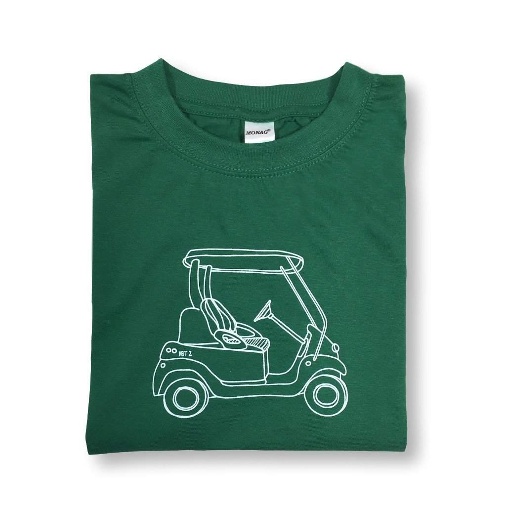 Golf Cart Short Sleeve Tee-Honey Bee Tees-Monag