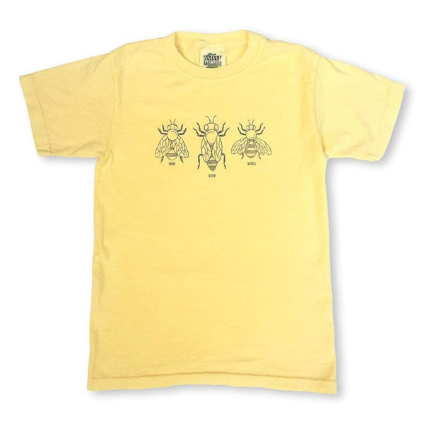 Honey Bees Short Sleeve Tee-Honey Bee Tees-Comfort Colors