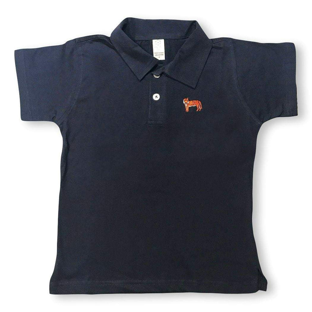 Tiger Polo Tee-Honey Bee Tees-Monag