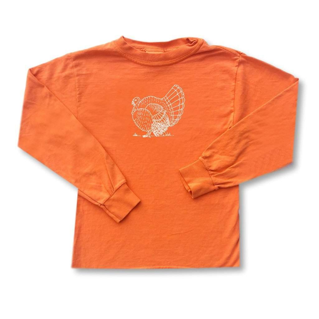 Turkey Long Sleeve Tee-Honey Bee Tees-