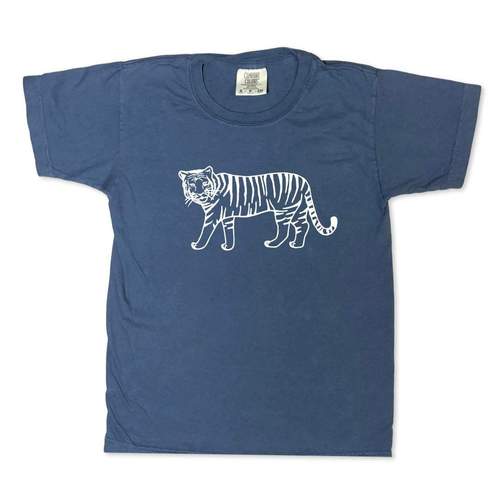 Tiger Short Sleeve Tee-Honey Bee Tees-Comfort Colors