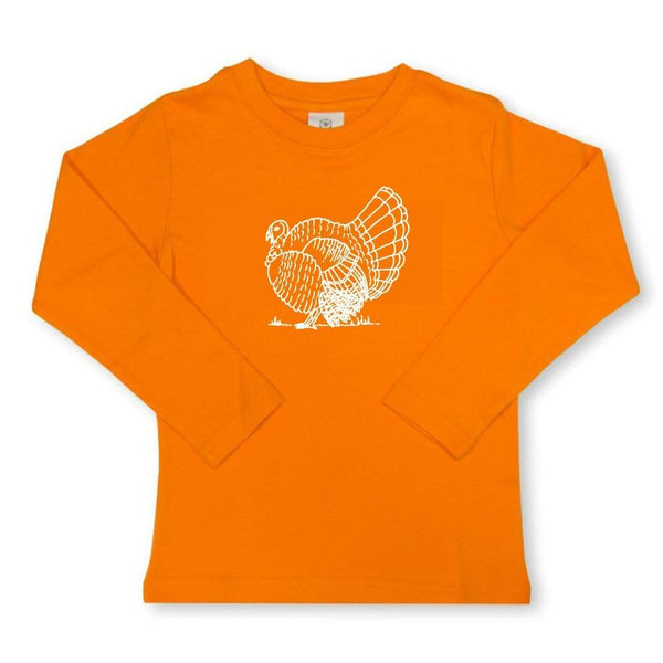 Turkey Long Sleeve Tee-Honey Bee Tees-