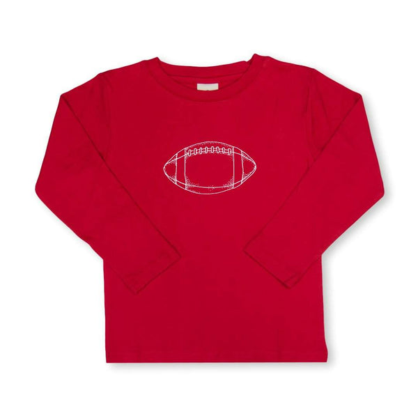 Football Long Sleeve Tee HBT-Honey Bee Tees-