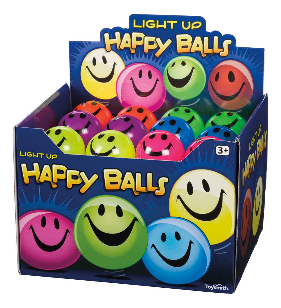 Toysmith Light Up Happy Ball – Honey Bee Tees
