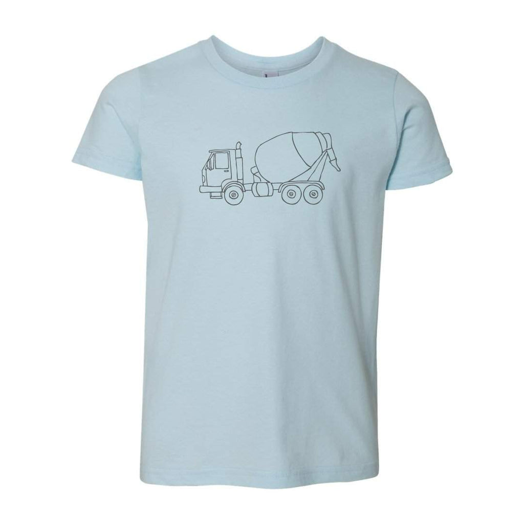 Cement Mixer Short Sleeve Tee-Honey Bee Tees-Comfort Colors