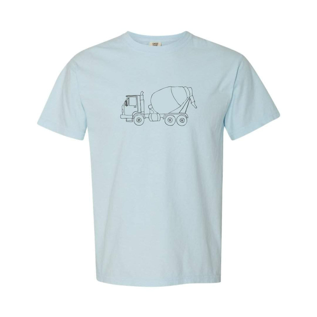 Cement Mixer Short Sleeve Tee-Honey Bee Tees-Comfort Colors