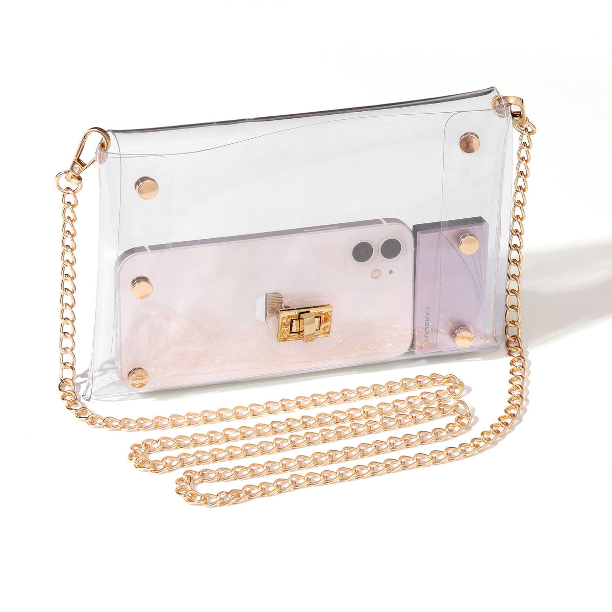 Phoebe Clear Handbag – Honey Bee Tees