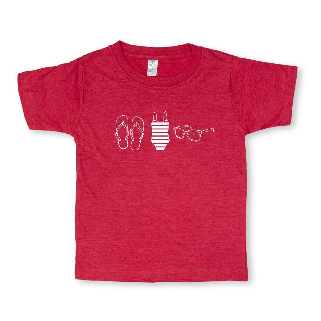 Fun in the Sun Short Sleeve Tee-Honey Bee Tees-Comfort Colors