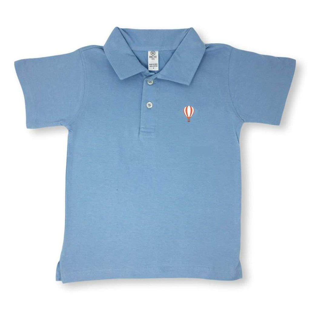 Hot Air Balloon Polo-Honey Bee Tees-