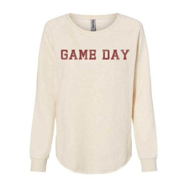 Adult Women's Game Day Sweatshirt-Honey Bee Tees-