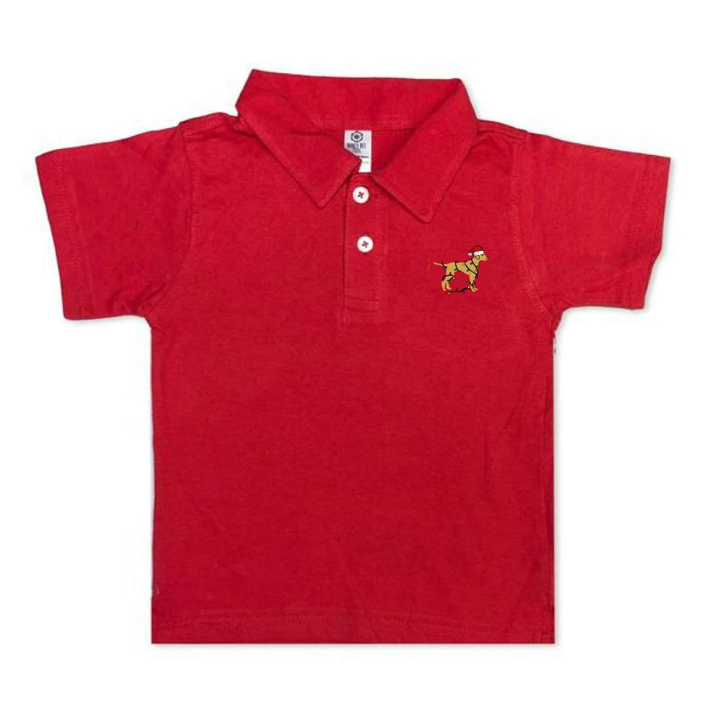 Jingle Dog Polo Tee-Honey Bee Tees-