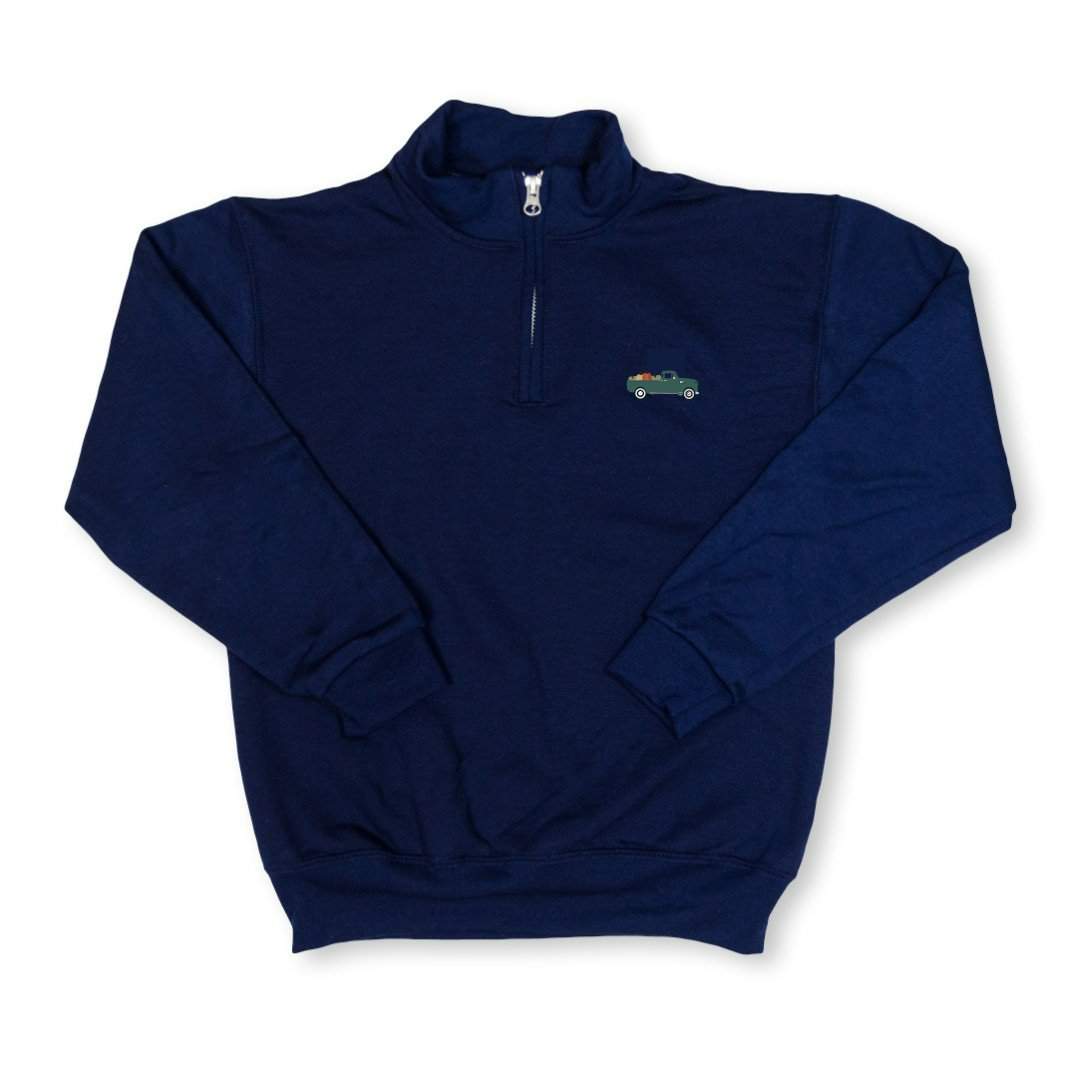 Lacoste HALF ZIP Sweatshirt Blue - Navy Blue