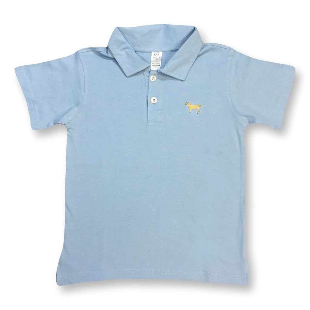 Golden Retriever Polo Tee-Honey Bee Tees-Monag