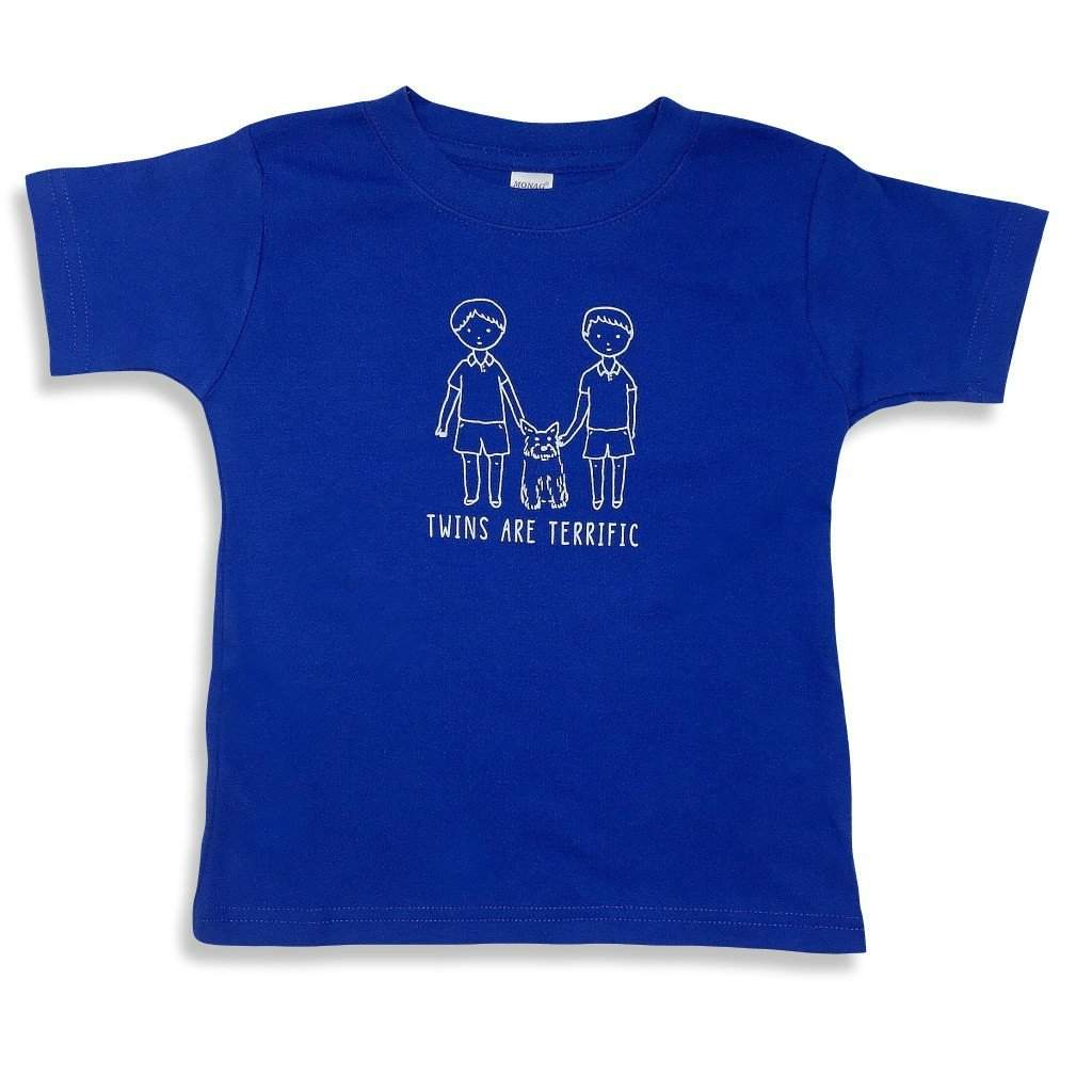 Twin Brothers Short Sleeve Tee-Honey Bee Tees-Monag