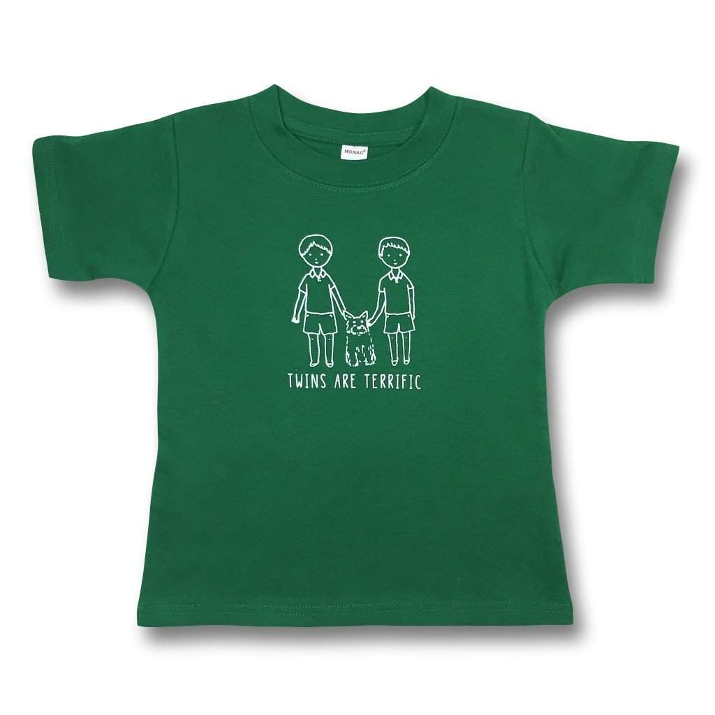 Twin Brothers Short Sleeve Tee-Honey Bee Tees-Monag
