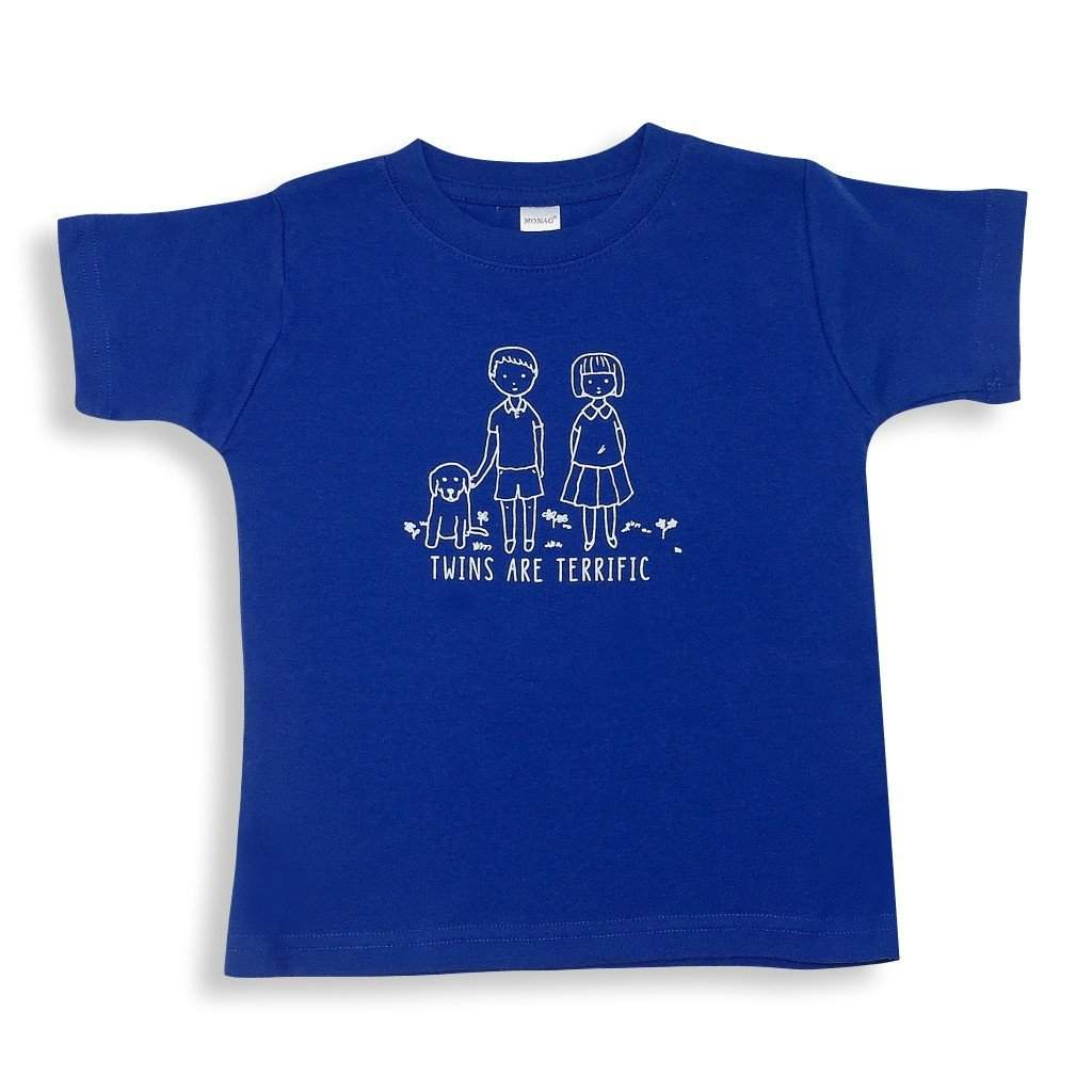 Twins Short Sleeve Tee-Honey Bee Tees-Monag