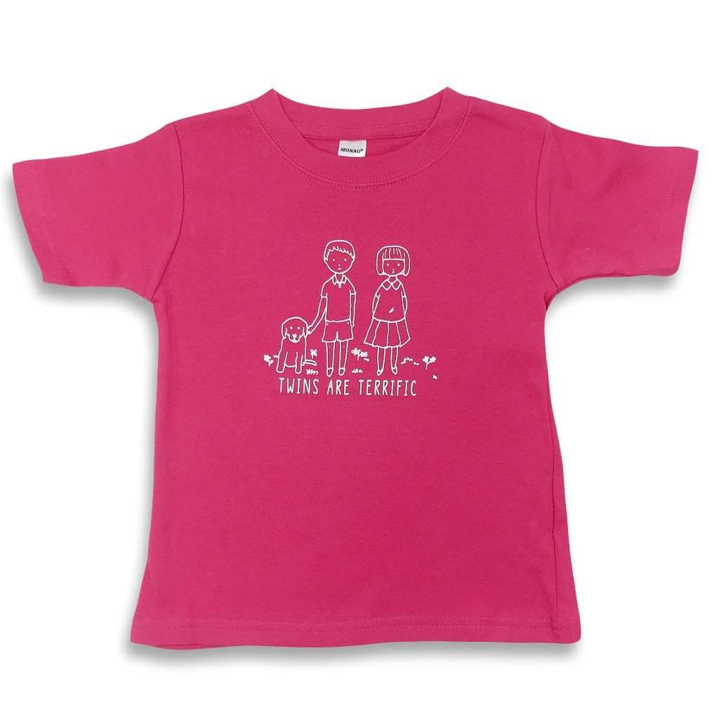 Twins Short Sleeve Tee-Honey Bee Tees-Monag