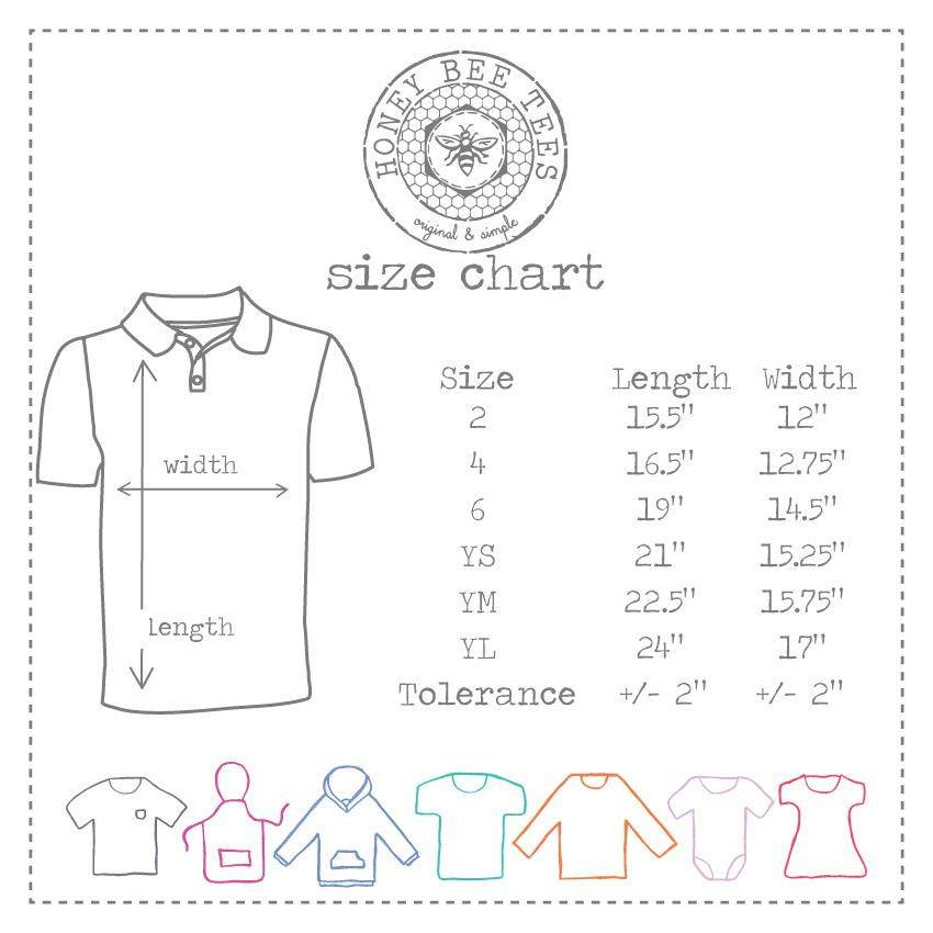 Glass Minnow Polo Tee-Honey Bee Tees-Monag